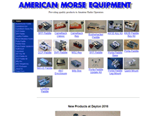 Tablet Screenshot of americanmorse.com